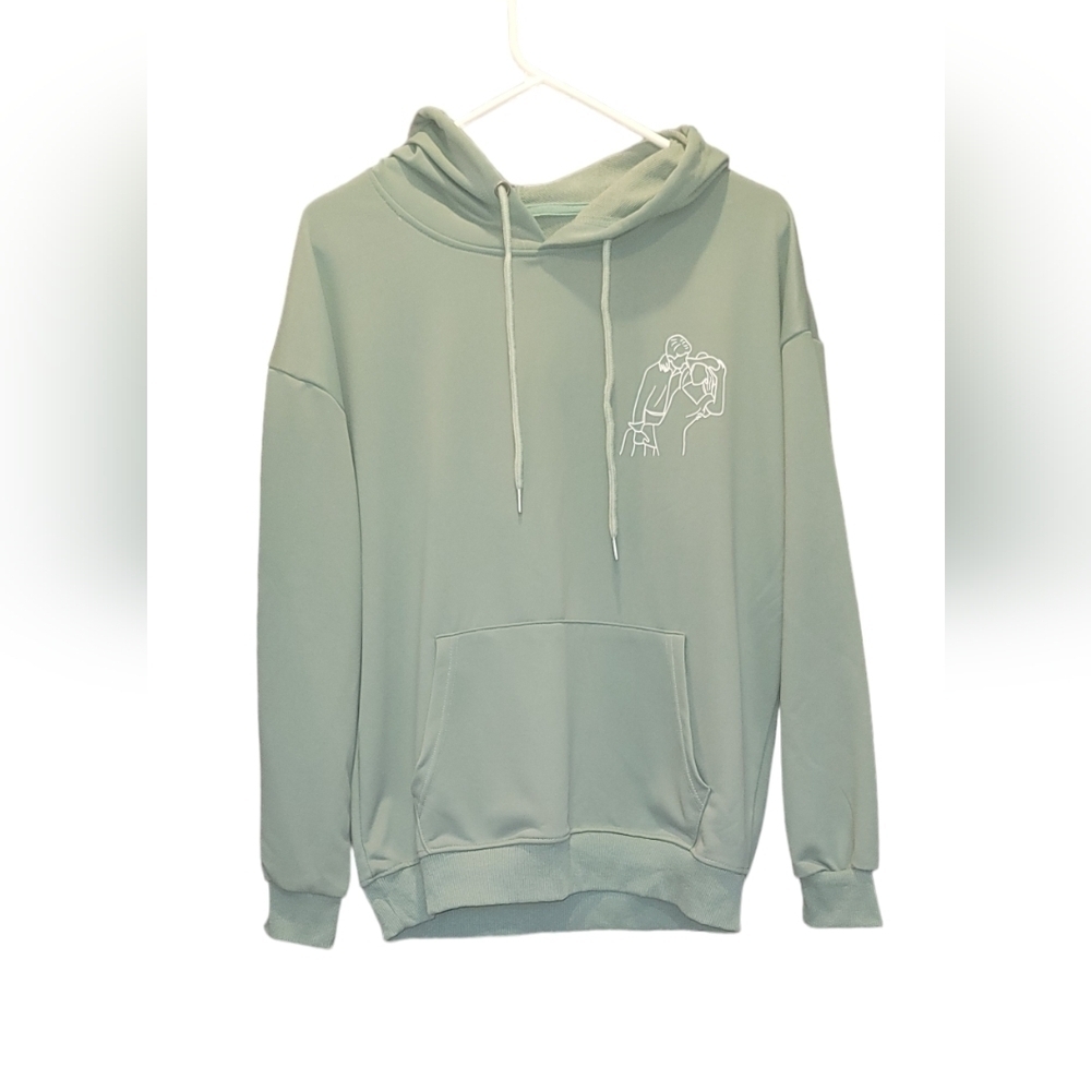 Hooded Sweatshirt with Cowboy Dancers - Picture 3 of 6